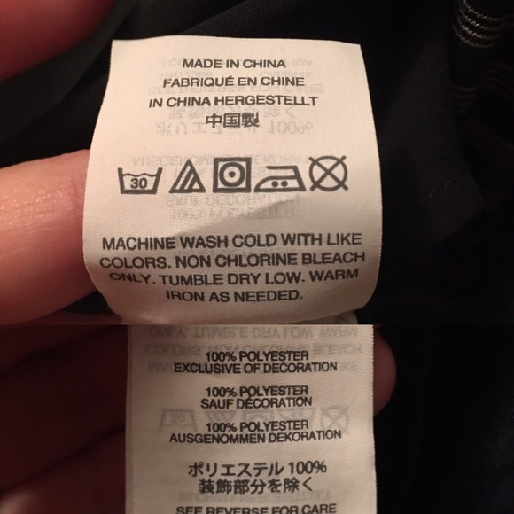 J. CREW Black Tie Cold Shoulder Boho Top Size 8 - Picture 8 of 8